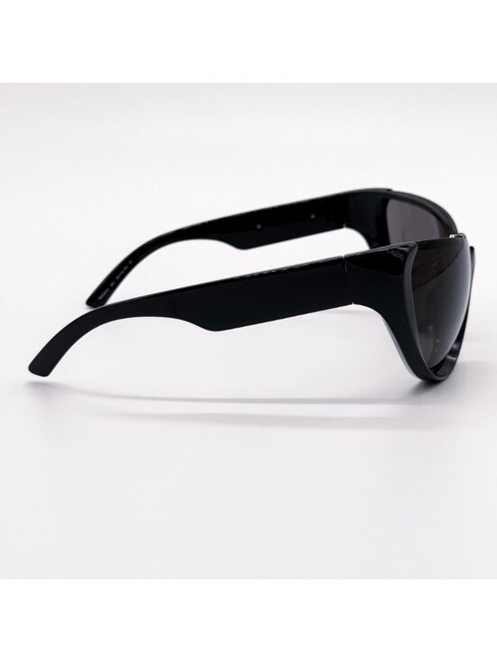 NEW BALENCIAGA BB0201S 001 SUNGLASSES BLACK OVERSIZED WOMEN EYEWEAR BALENCIAGA main image 5